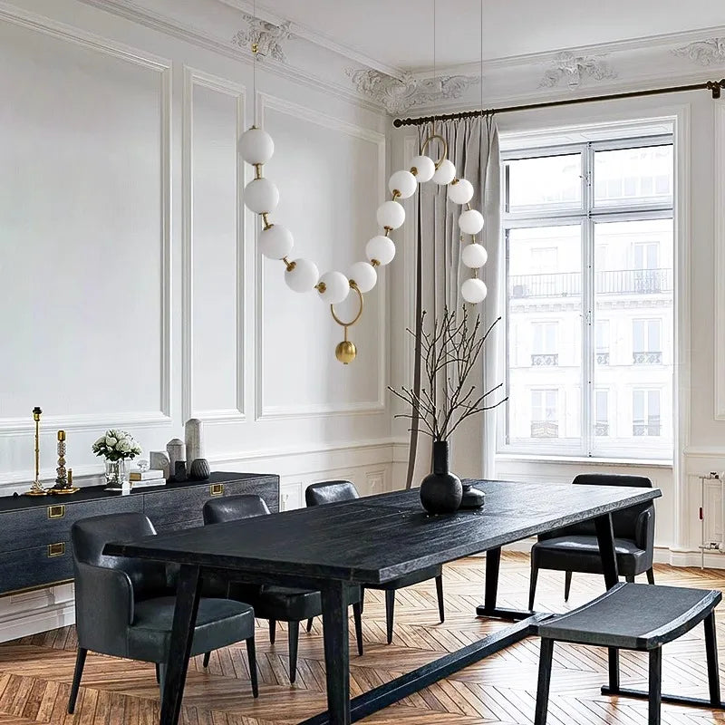 lustre moderne suspension pour éclairage intérieur suspendu