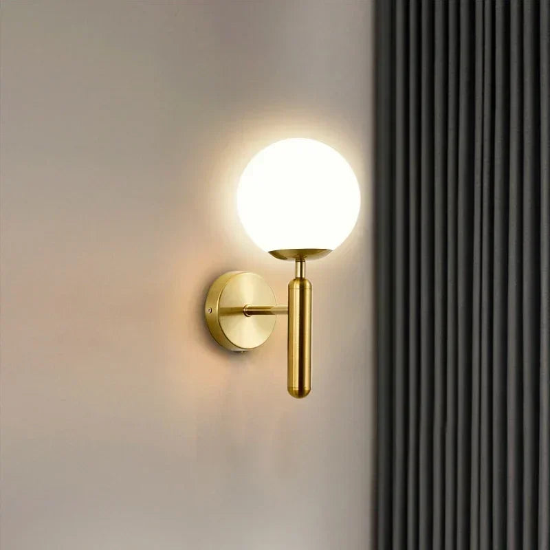 Lampe de chevet à tête unique