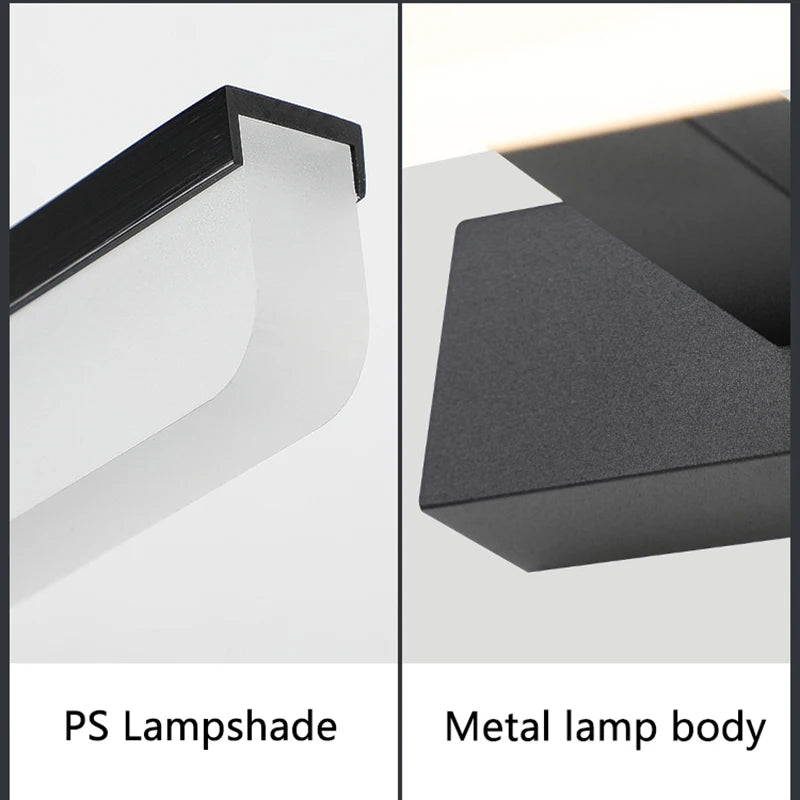 lampe led moderne pour miroir de vestiaire et de vanité - vue 7 sur 24