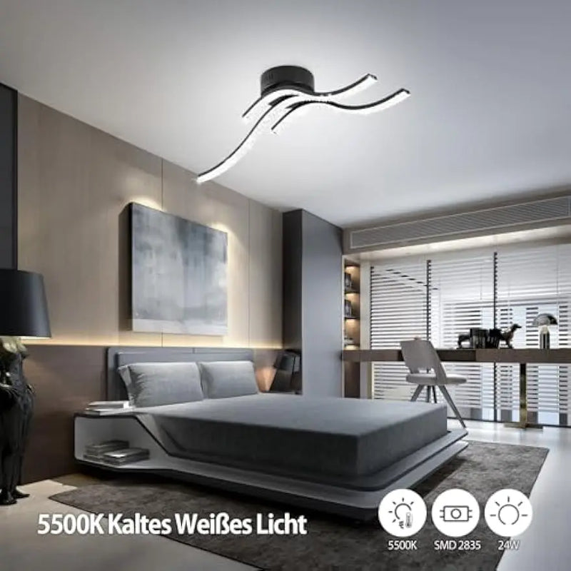 plafonnier led moderne design pour éclairage intérieur élégant