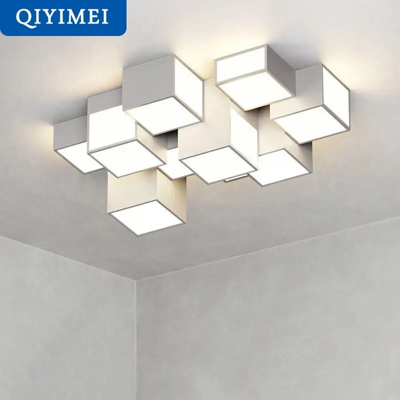 Lustre LED minimaliste intérieur éclairage cuisine