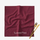 Serviette de table coton lavé style méditerranéen lot