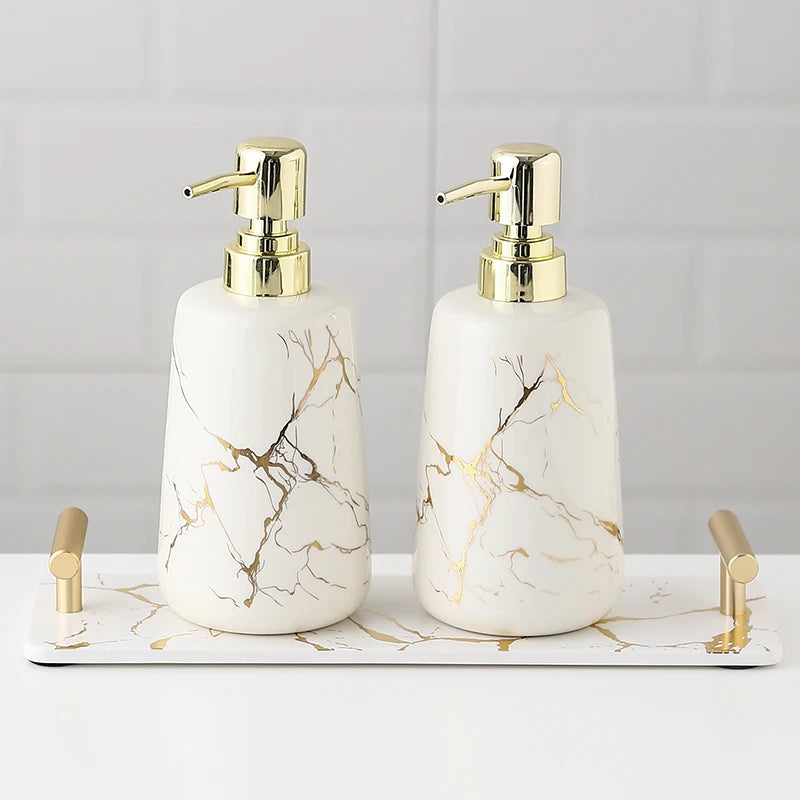 accessoires en céramique pour décoration de salle de bain - vue 13 sur 24