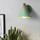 Nordique Macaron Applique Applique Moderne Salon Éclairage De Chevet TV Fond Foyer Couloir Allée Décor MUR LED Lumières