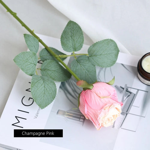 fleur de rose artificielle pour décoration de mariage et table