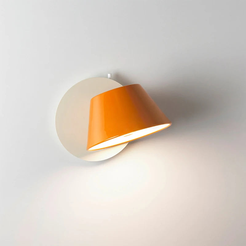 Applique murale LED abat-jour conique rotatif - vue 4 sur 10