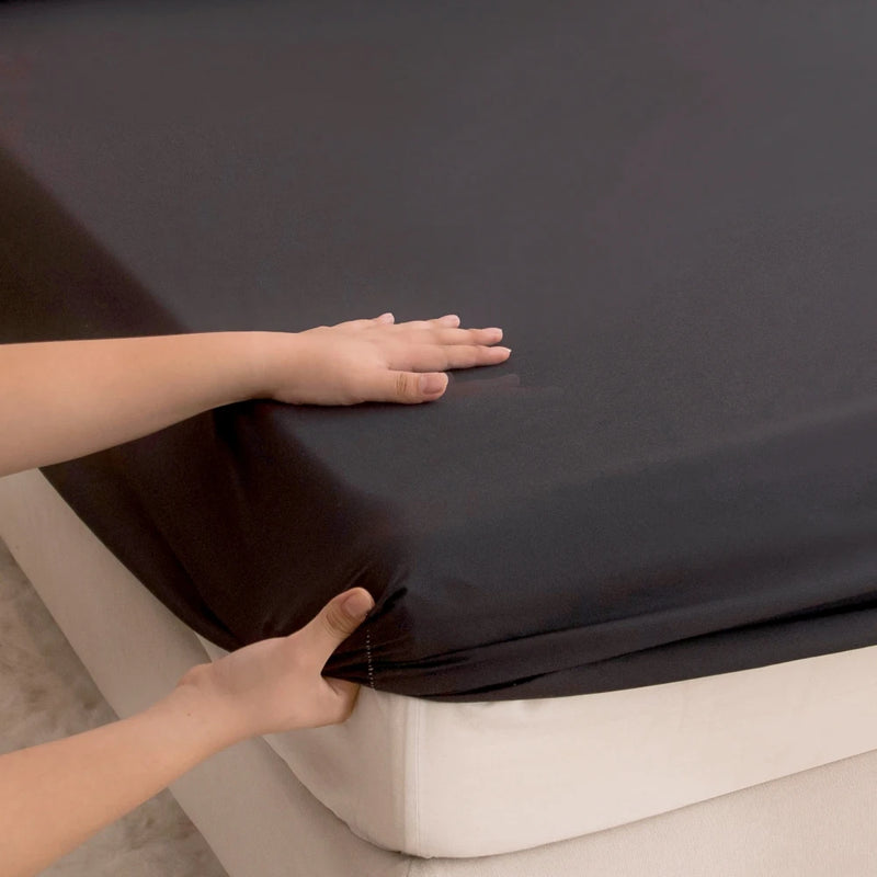 drap housse imperméable avec élastique pour matelas de toutes tailles