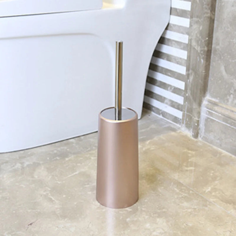 brosse et support de nettoyage en acier inoxydable pour salle de bain