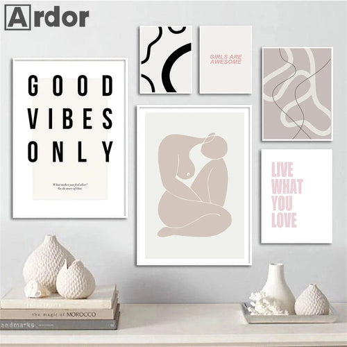 citations de motivation nordiques pour décoration murale inspirante