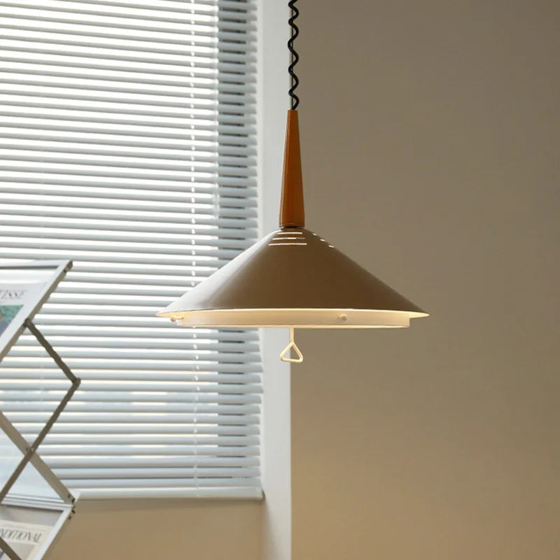 suspension LED design nordique anneau moderne décoratif intérieur - vue 4 sur 9