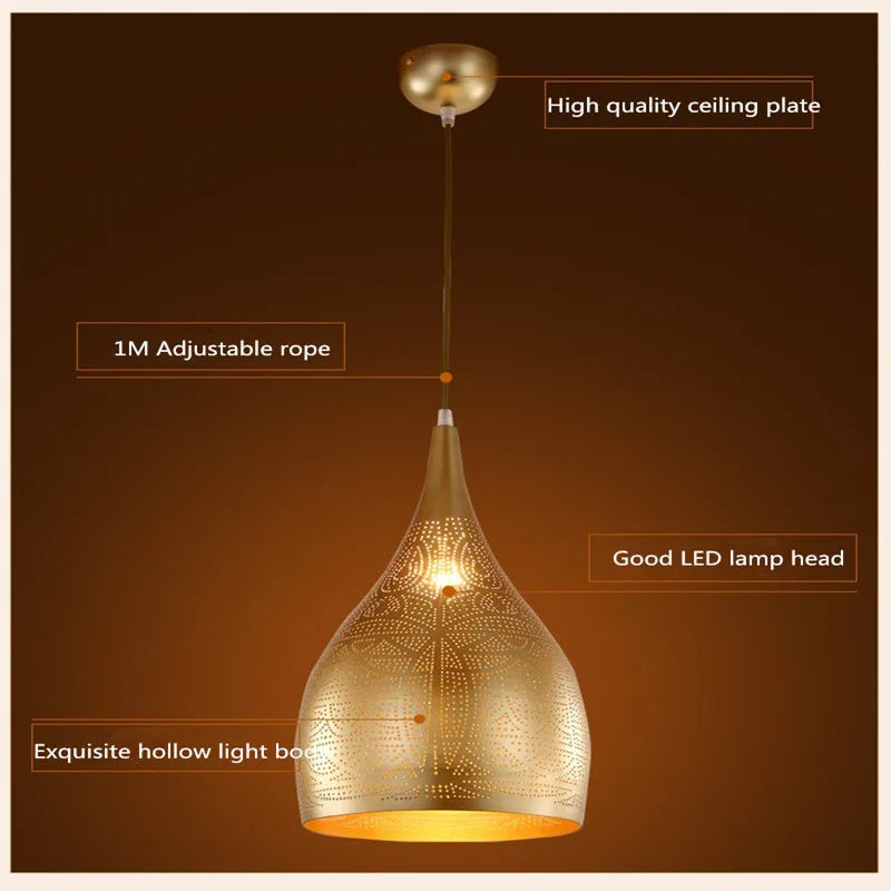 Lustre LED moderne minimaliste - vue 5 sur 7