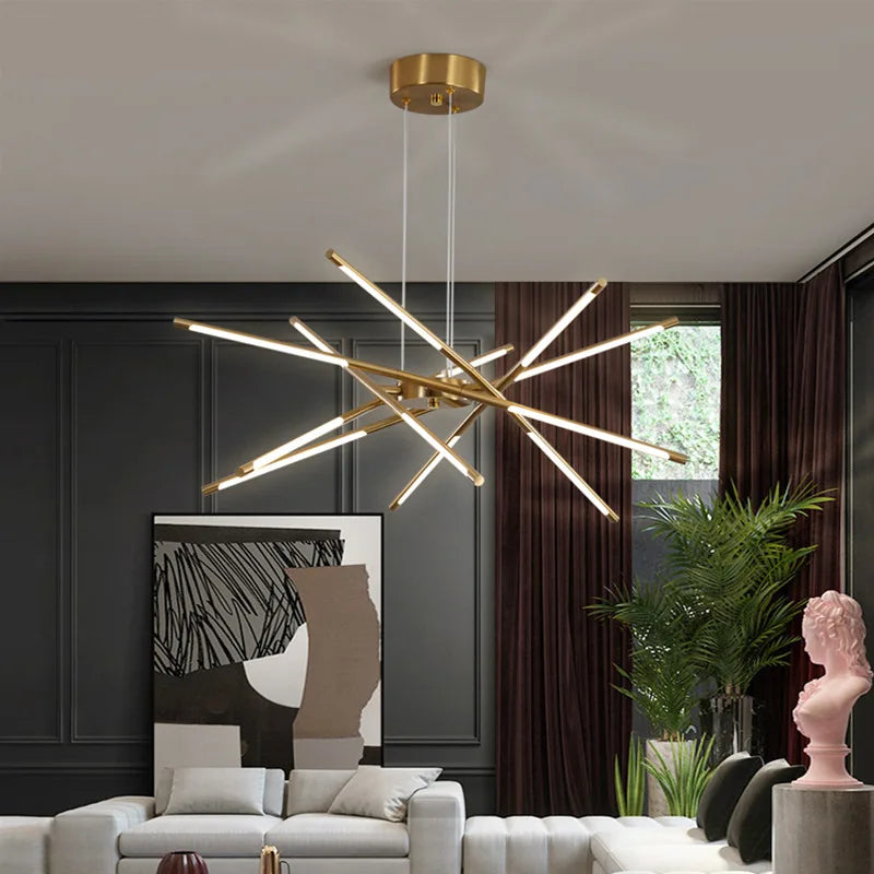 lustre suspendu winfordo design créatif luminaire décoratif led
