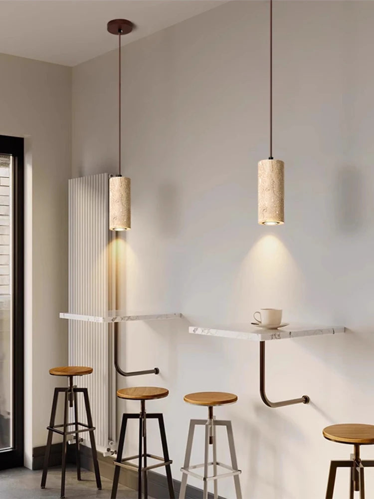 suspension en pierre pour petit plafond - vue 7 sur 7