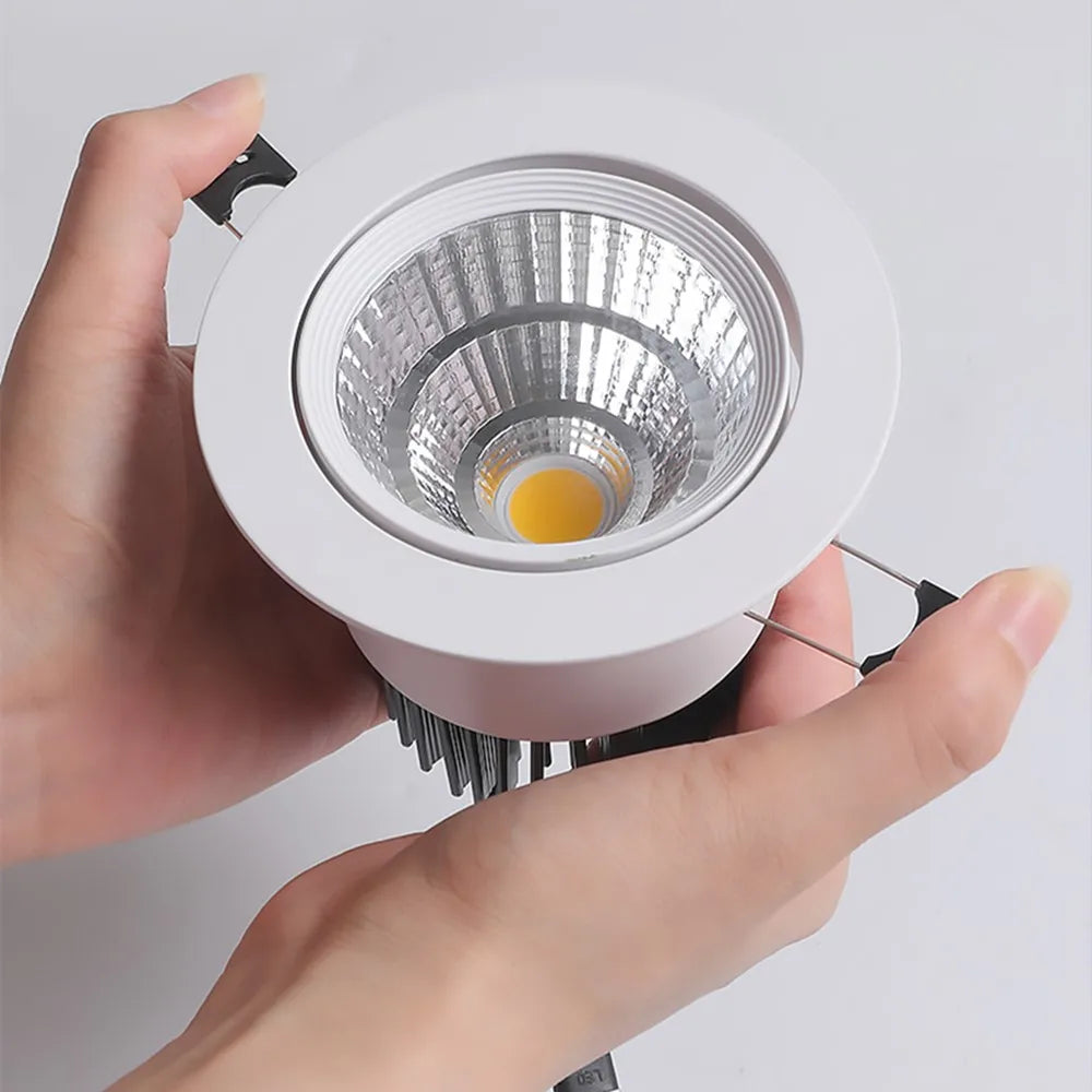 spot led encastrable plafond à intensité réglable éclairage intérieur - vue 5 sur 9