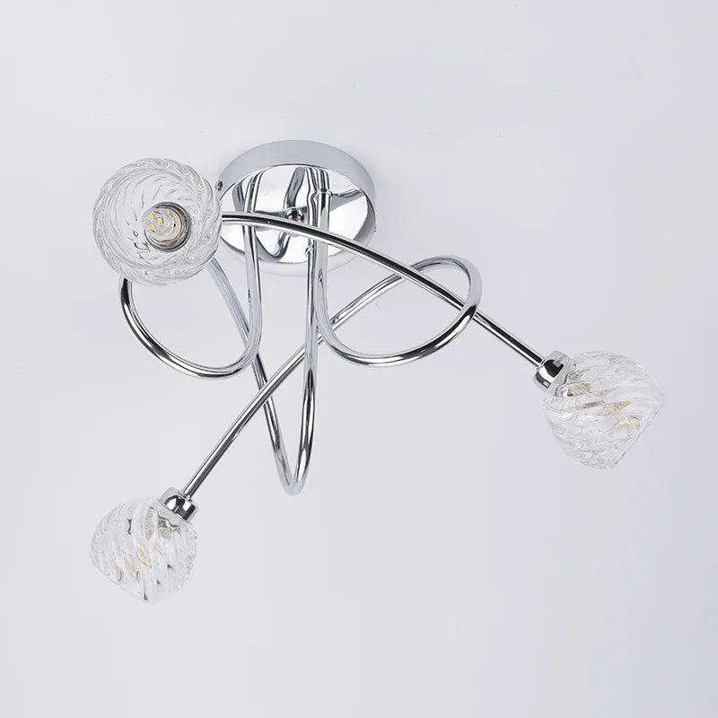 Lampe araignée moderne maison éclairage toit chambre salon expédition - vue 4 sur 8