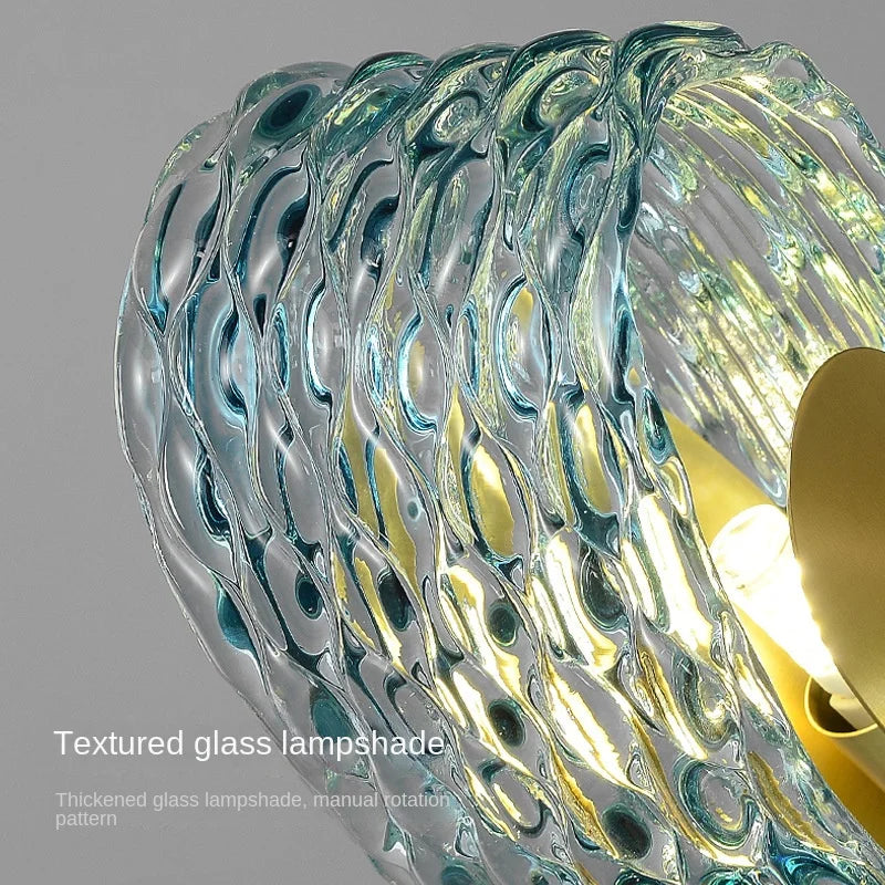 lustre de luxe moderne 2022 en laiton verre pour décoration maison - vue 5 sur 9