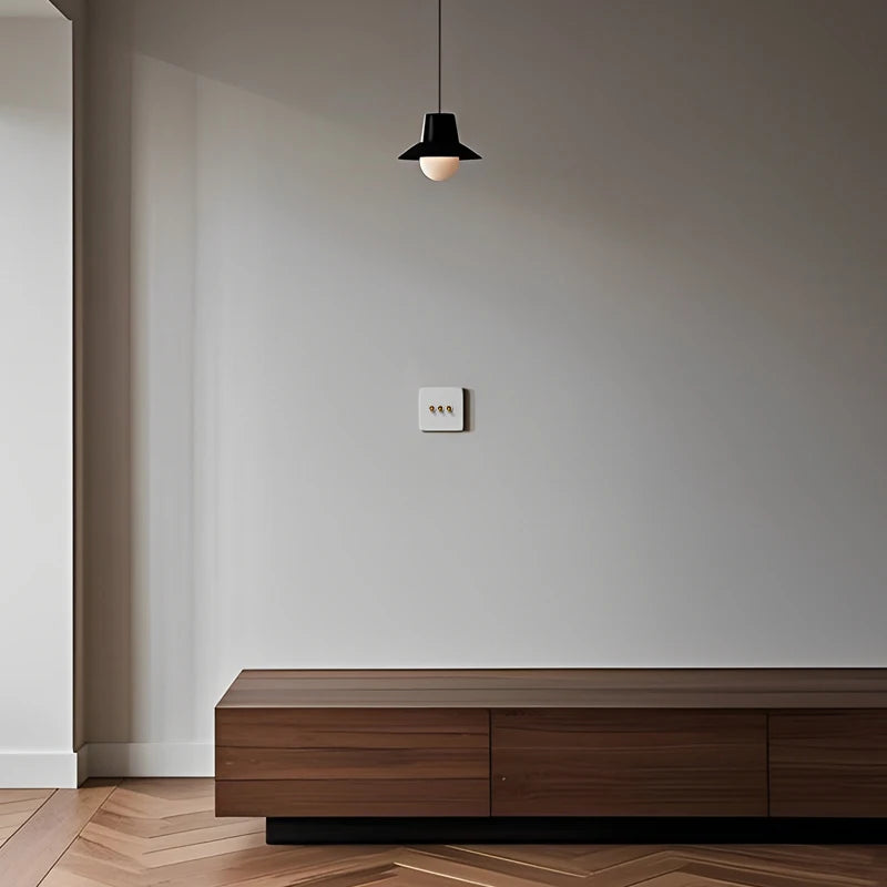 prises et interrupteurs rétro en acier inoxydable pour maison moderne