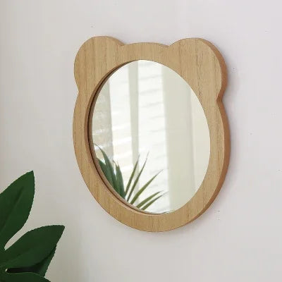 miroirs décoratifs mignons pour enfants en bois à suspendre - vue 12 sur 13