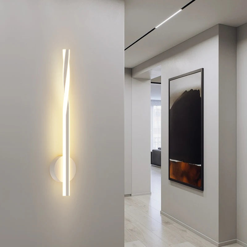 applique murale led minimaliste design moderne luminaire décoratif