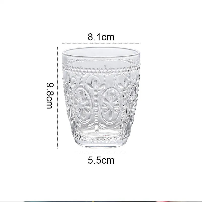 Verres whisky relief style luxe pour spiritueux set - vue 7 sur 7