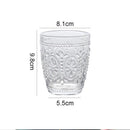 Verres whisky relief luxe style classique lot 2