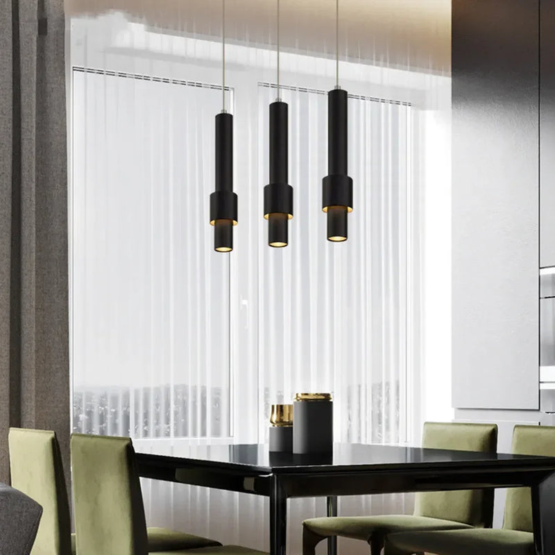 Suspension tube design LED Moderne Simple