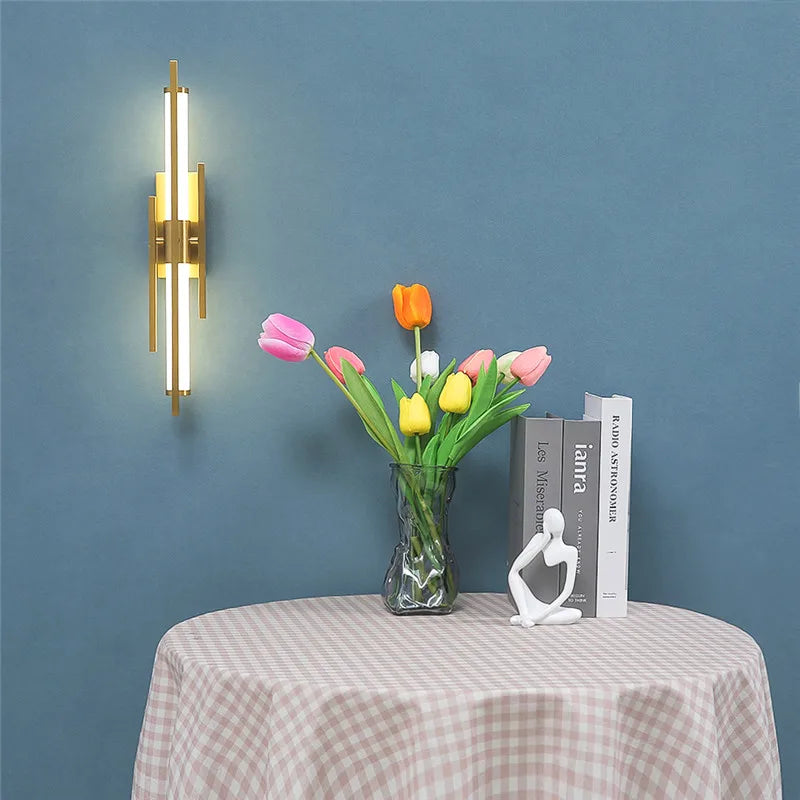 applique murale led design nordique simples pour intérieur - vue 3 sur 8