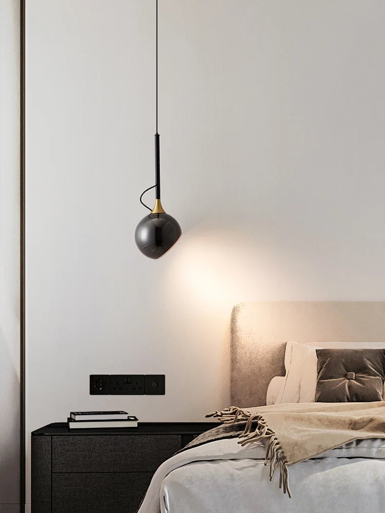 lampe de chevet moderne à aspiration magnétique réglable - vue 2 sur 9