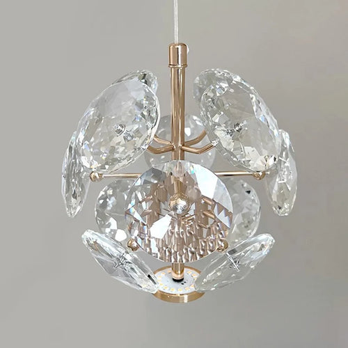 Lumière moderne luxe lustres en cristal chambre lampes de chevet nordique minimaliste décor à la maison bureau allée lustre éclairage intérieur