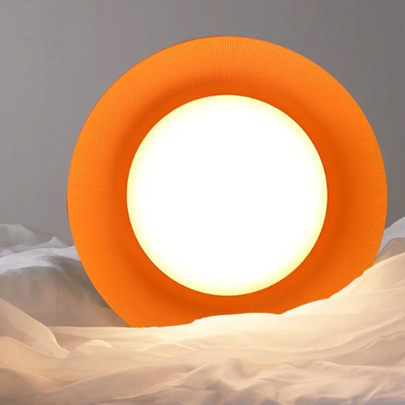 Plafonnier led moderne ultra-mince décor maison - vue 6 sur 12