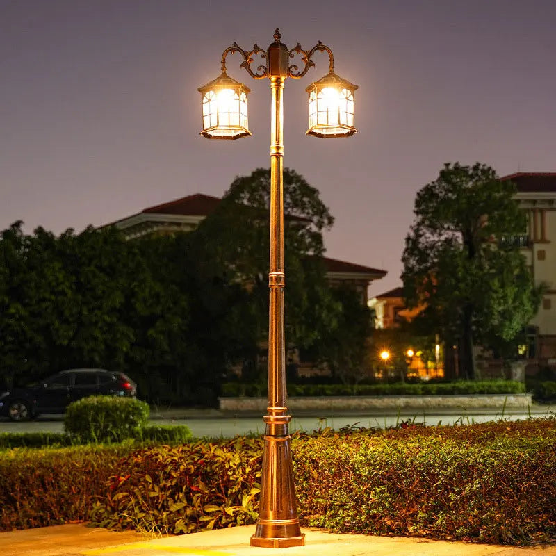 Lampadaire solaire de Style européen