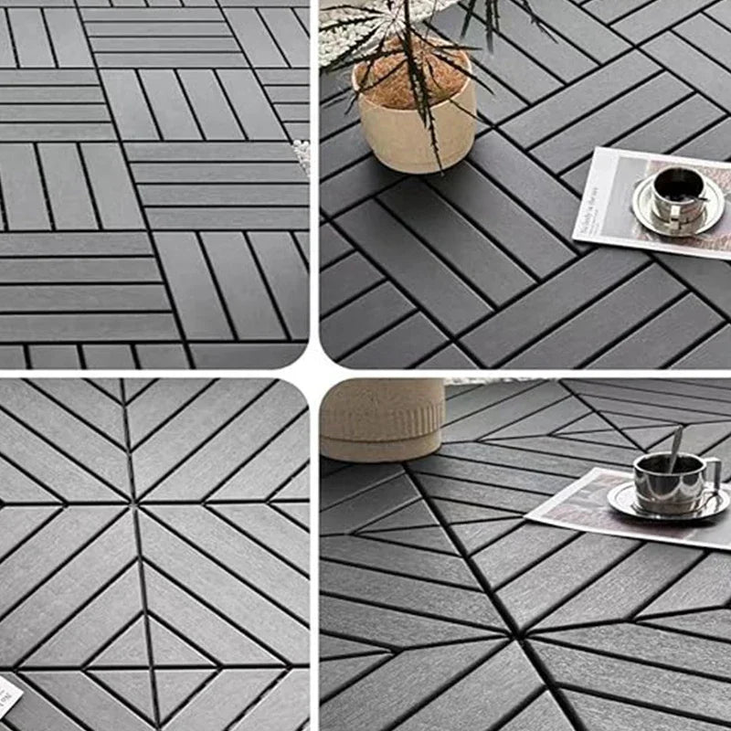 Dalle extérieure clipsable plastique 30x30 pour terrasse balcon