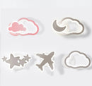 lustre led moderne en forme de lune étoile nuage pour enfants