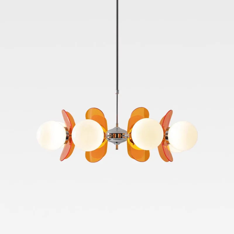 lustre bauhaus en acrylique style nordique ancien