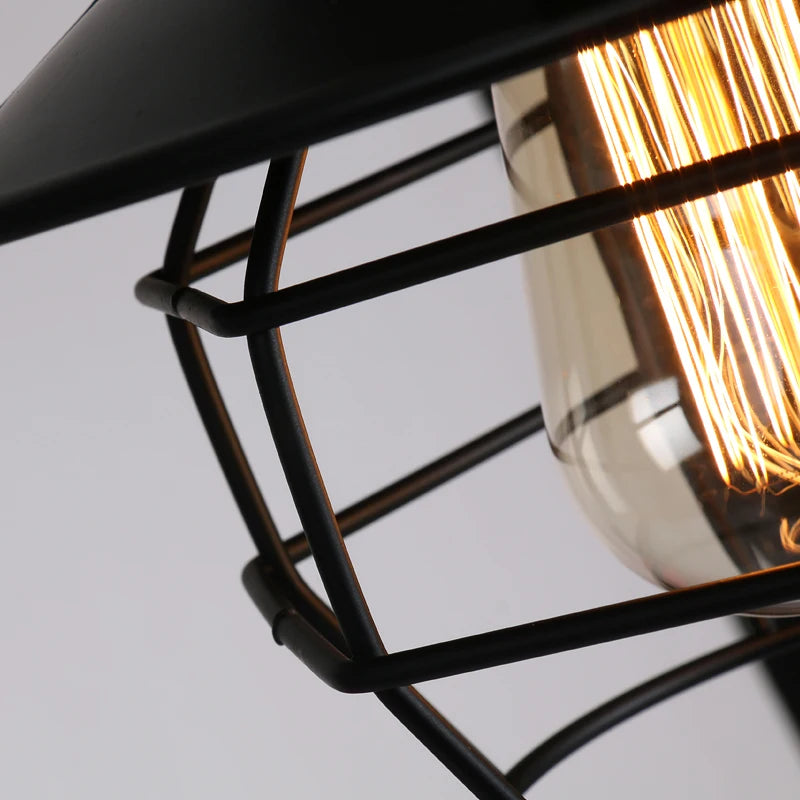 lustre suspendu vintage créatif pour café et restaurant - vue 6 sur 7