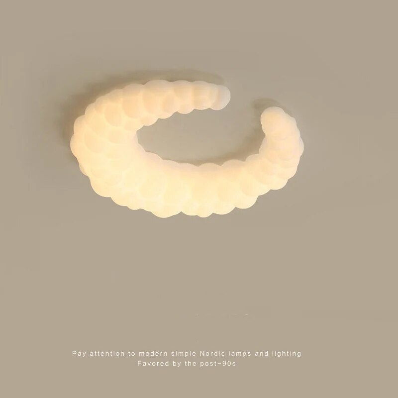 Plafonnier de style crème pour chambre à coucher