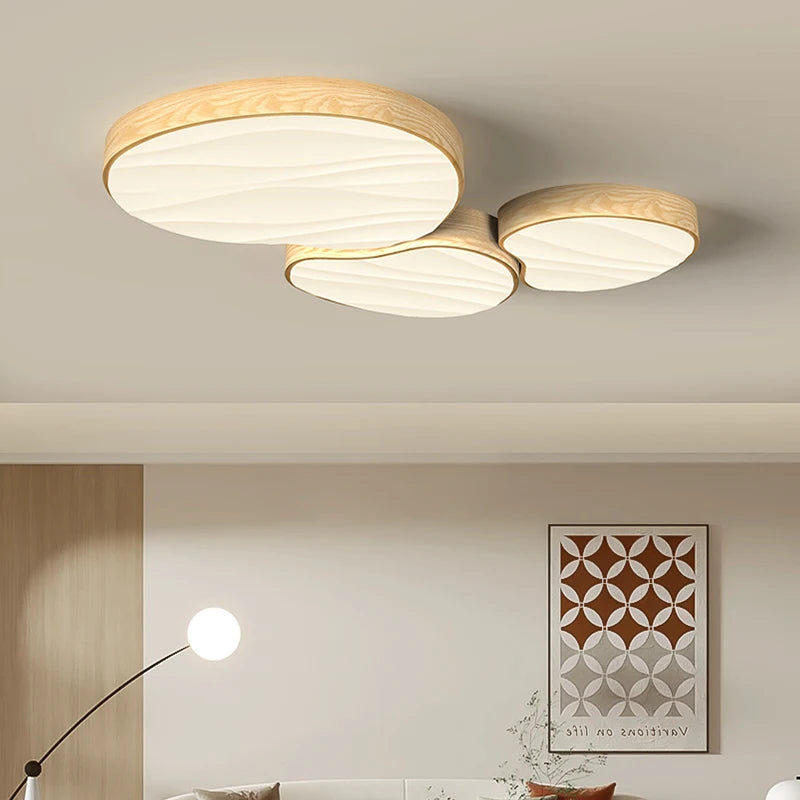 lustre led pour éclairage intérieur avec lampes intelligentes