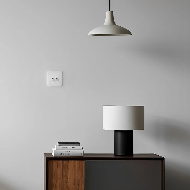 Interrupteur simple 1 voie intermédiaire switch en acier blanc mat bords arrondis