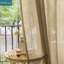 Voilage rayé style europeen americain pour salon chambre