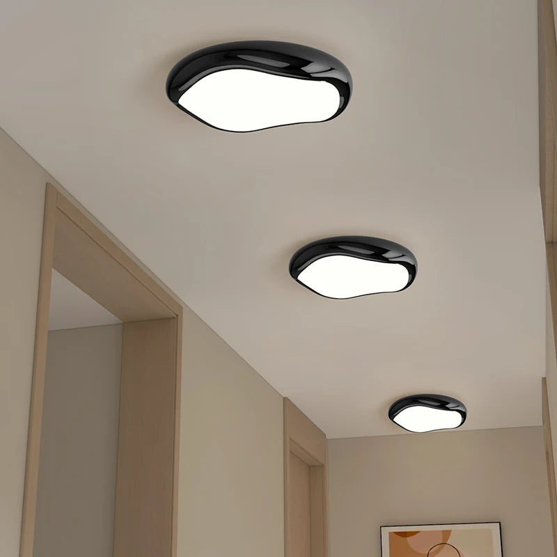 plafonnier led moderne rond pour éclairage domestique monté en surface - vue 4 sur 12