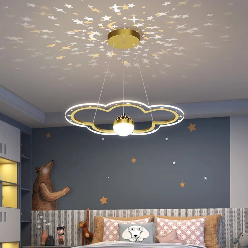 suspension led moderne décorative pour enfants - vue 6 sur 15