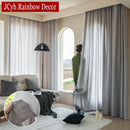 Voilage tulle moderne décoratif pour salon chambre fenêtre