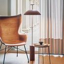 lampadaire industriel design avec abat-jour en métal