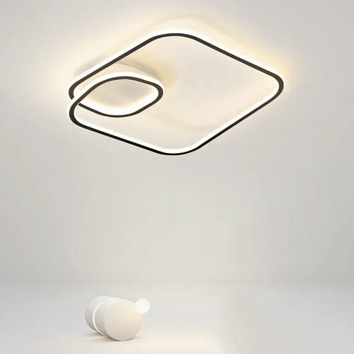 plafonnier led moderne pour décoration intérieure et ambiance chaleureuse
