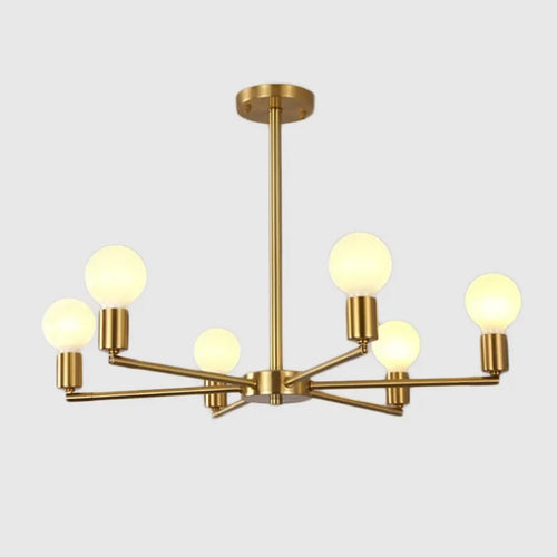 Lustre Moderne Plafonnier Monté Maison