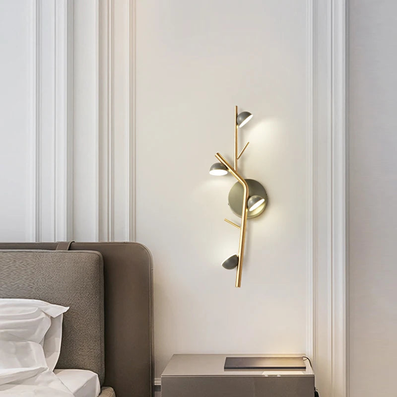 applique murale led moderne et créative pour intérieur décoratif - vue 3 sur 8