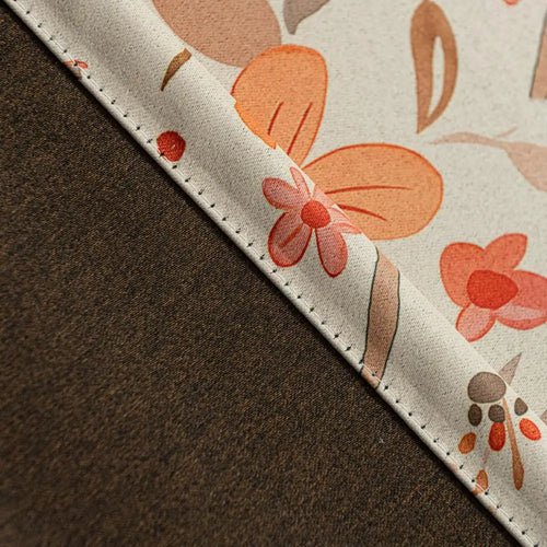 Rideau occultant motif floral moderne pour salon chambre