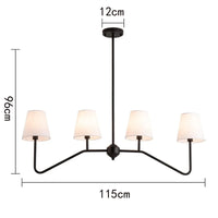 lustre classique or/noir