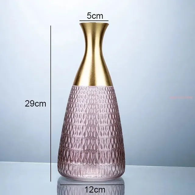 vase en verre décoratif pour arrangements floraux modernes - vue 11 sur 16