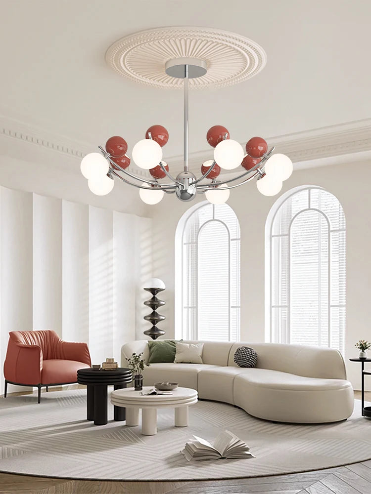 lustre créatif led pour décoration moderne chambre enfants - vue 5 sur 12